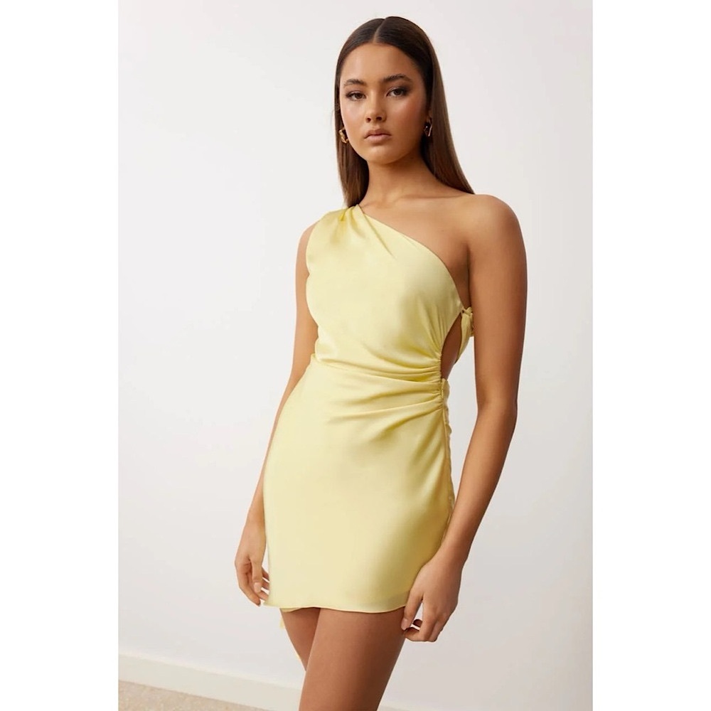 Lexi Lyra Dress in Lemon
